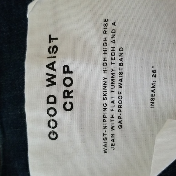 Good American Good Waist Crop Jeans - Picture 2 of 12